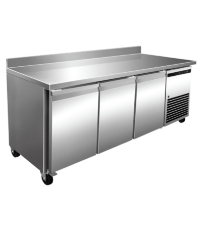 CS Euro Commercial Freezer counter With Upstand 3 doors Depth 700mm 465 Litres GN3200BT