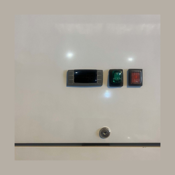 CS Euro Commercial Freezer Upright cabinet Stainless steel 600 litres Single door GN2/1 Fan-assisted cooling