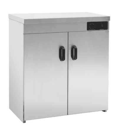 CS Euro Professional Hot cupboard Plate warmer 120 plates Ø320mm HC2