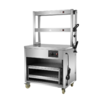 CS Euro Mobile Hot Cupboard 900mm 2 Tier Heated Gantry HYH09HD