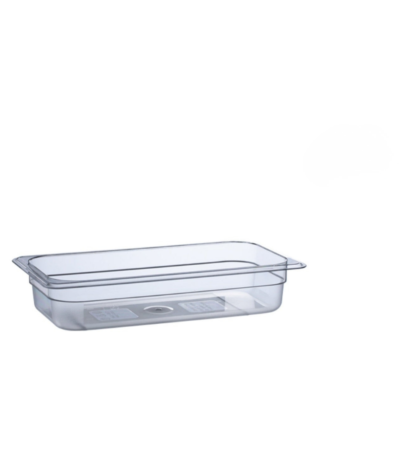 CS Euro Essentials Polypropylene 1/3 Gastronorm Pan 65mm
