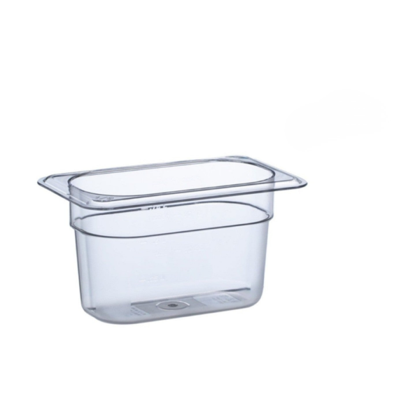 CS Euro Essentials Polypropylene 1/9 Gastronorm Pan 100mm