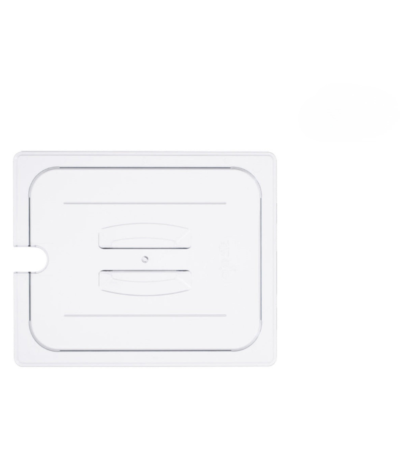 CS Euro Essentials Polypropylene 1/2 Notched lid