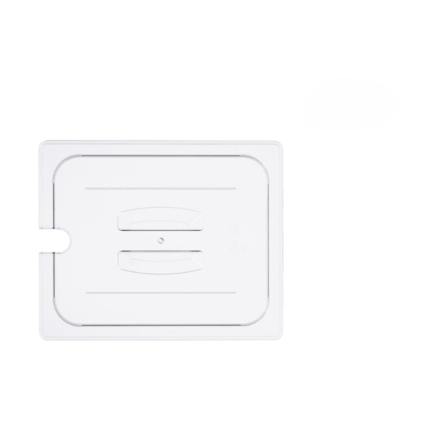 CS Euro Essentials Polypropylene 1/2 Notched lid