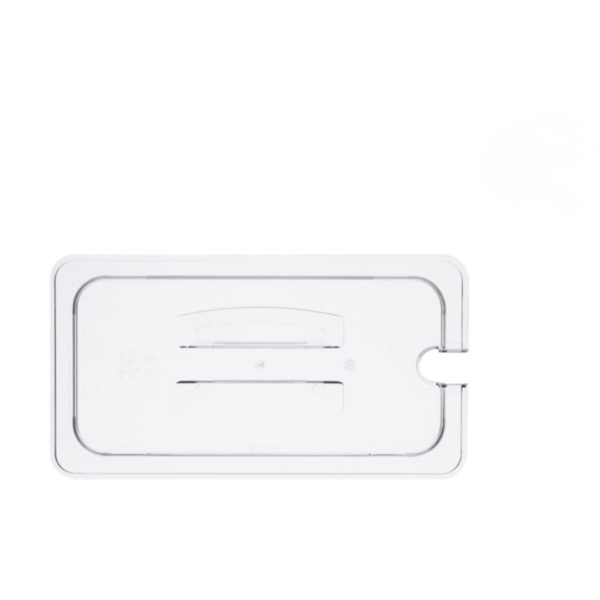 CS Euro Essentials Polypropylene 1/3 Notched lid
