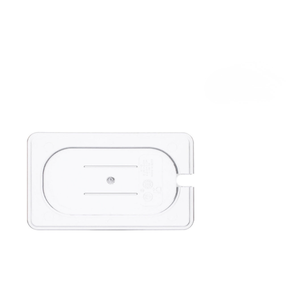 CS Euro Essentials Polypropylene 1/9 Notched lid