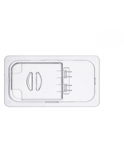 CS Euro Polycarbonate Gastronorm 1/3 Open Flip Lid
