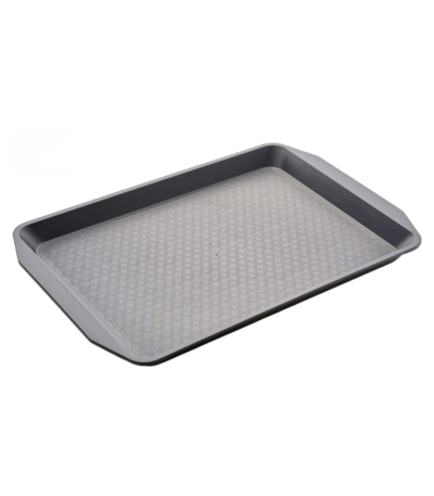CS Euro Double Ear Fast food tray PP+TPU 430 x 300 x 30mm HZMFS803-2