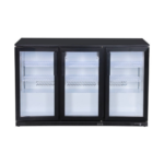 CS Euro Back Bar Cooler 1350mm 3 Hinged Glass Doors KBC-3