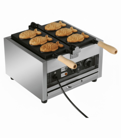 CS Euro Taiyaki Waffle Maker Triple 3 Fish Shape 2000W KC-1103A