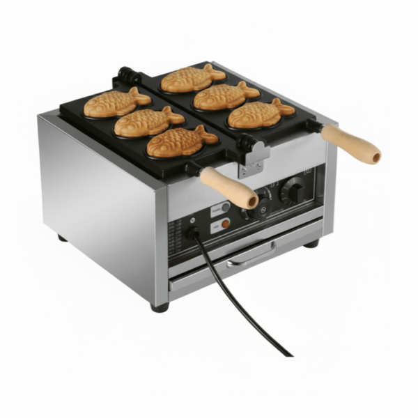 CS Euro Taiyaki Waffle Maker Triple 3 Fish Shape 2000W KC-1103A