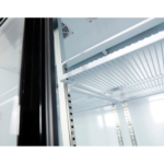 CS Euro Commercial Upright Display Fridge 900mm Double Sliding Doors KD-900S