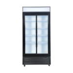 CS Euro Commercial Upright Display Fridge 900mm Double Sliding Doors KD-900S