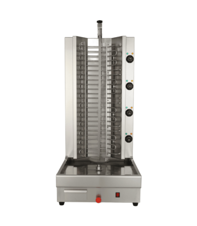 CS Euro 4 Burner Electric Doner Kebab Machine grill Movable Body 10.4Kw