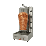 CS Euro 4 Burner Electric Doner Kebab Machine grill Movable Body 10.4Kw