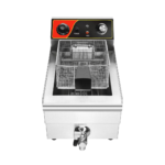 CS Euro Countertop Electric Fryer 13L Single Tank with Drain Tap KEF131V