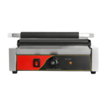 CS Euro Extra Large Panini Grill Smooth Plates 2.2kW Contact Grill KEG-812B