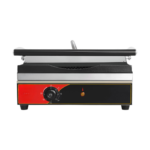 CS Euro Premium Large Panini Grill Ribbed Enamelled Plates 2.2kW KEG-812NA