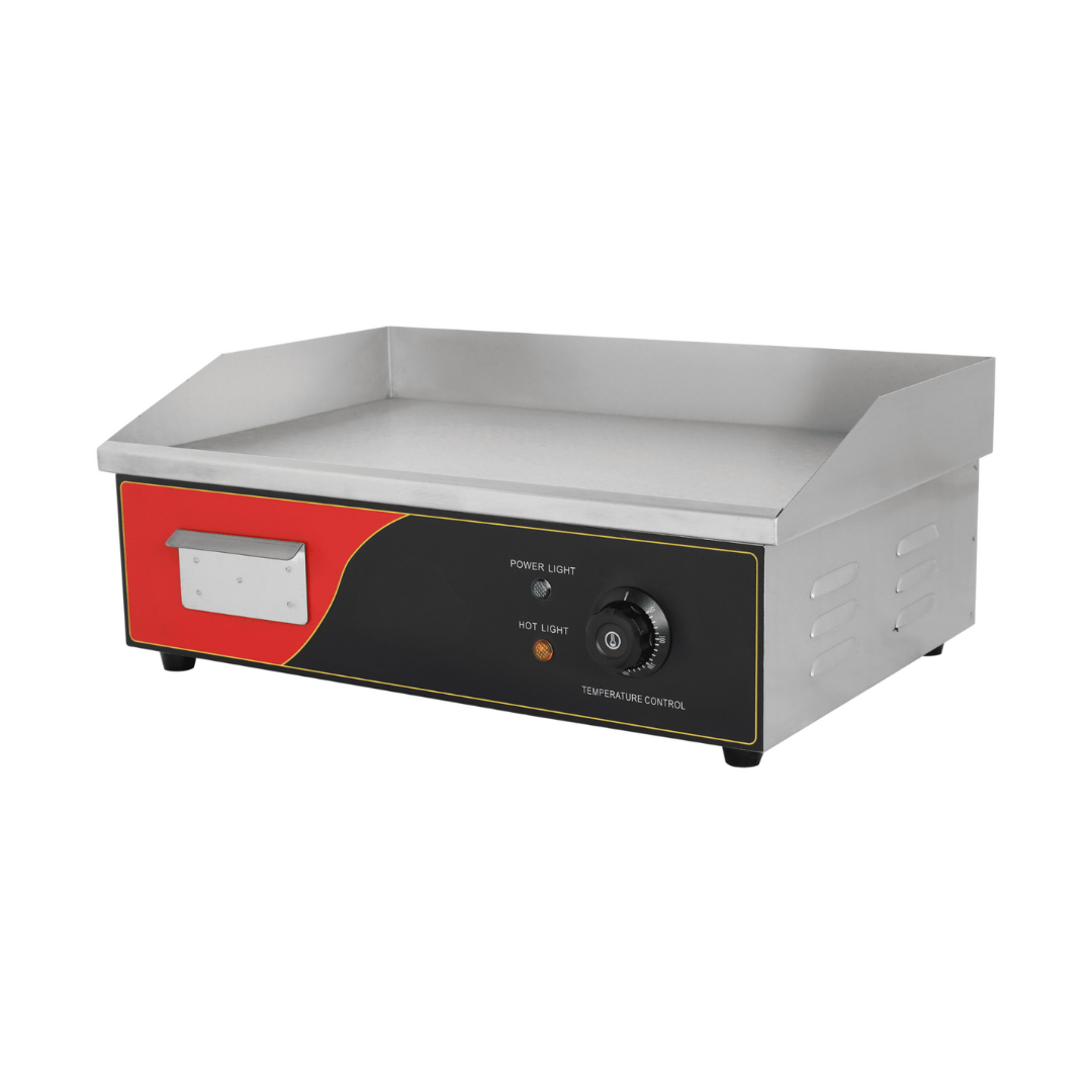 CS Euro Electric Flat Griddle 550mm Smooth Plate 3kW KEG-818 CS Euro Electric Flat Griddle 550mm Smooth Plate 3kW KEG-818