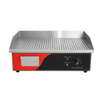 CS Euro Commercial Electric Ribbed Griddle 550mm 3kW Countertop KEG-821