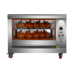 CS Euro Commercial Electric Chicken Rotisserie Oven 4 baskets 12-16 chickens Countertop