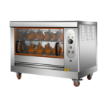 CS Euro Commercial Electric Chicken Rotisserie Oven 4 baskets 12-16 chickens Countertop
