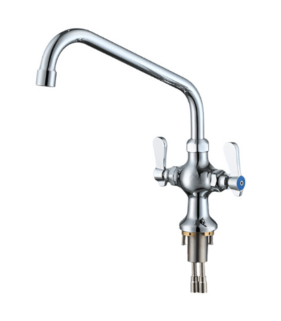 CS Euro Commercial Basin Mixer Tap 12" Swivel Spout KF1109C-TU04