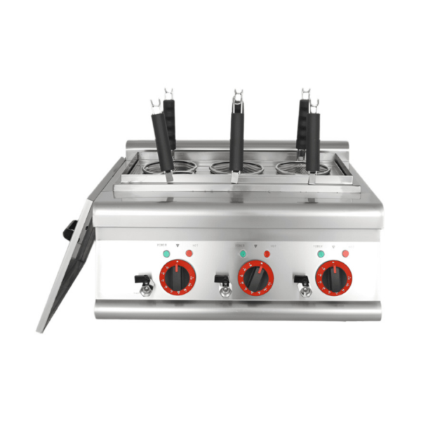 CS Euro Commercial Electric Pasta Cooker 6 baskets 6kW Table top KG6E