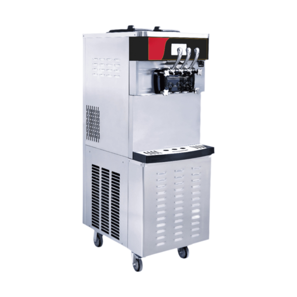 CS Euro Standing Soft Serve Ice Cream Machine 38-48L/H Air Pump KIC8240