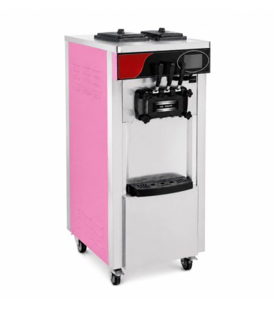 CS Euro Standing Three Flavour Soft Serve Ice Cream Machine 20-28L/H KIC826