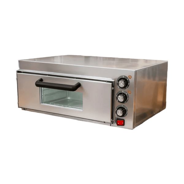 CS Euro Electric Pizza Oven 4 x 10" Pizzas or 1 x 20” Mechanical panel KPO1L