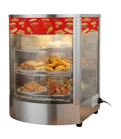 CS Euro Egg Tart and Hot Food Display Warmer Countertop KR-1P