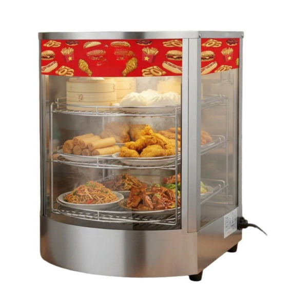 CS Euro Egg Tart and Hot Food Display Warmer Countertop KR-1P