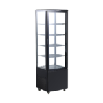 CS Euro Commercial Display Cooler 4 Shelf 215L Black KR-215L