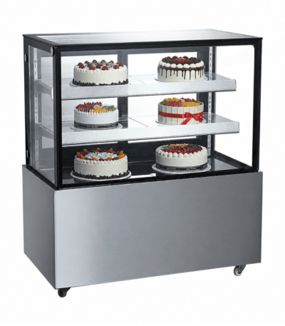 CS Euro Commercial Cake Display Fridge 300L 905mm Glass Showcase KR-270Z