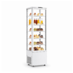 CS Euro Commercial Display Cooler 5 Shelf 270L White KR-280L