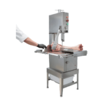 CS Euro Industrial Bone Saw 2400mm Heavy Duty Standing Stainless Steel KR300A