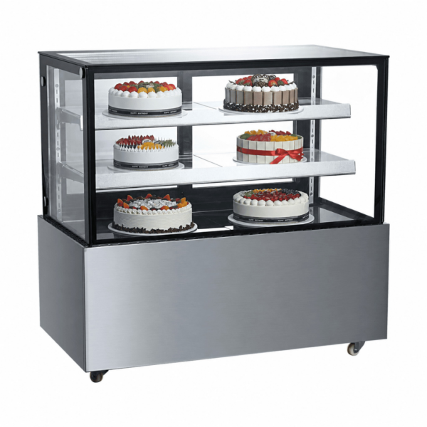 CS Euro Commercial Cake Display Fridge 410L 1205mm Glass Showcase KR-370Z