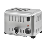 CS Euro Commercial 4 Slice Toaster Electric stainless steel KR-4ATS
