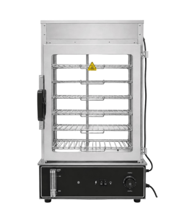 CS Euro Bun and Dumpling Steamer 6 Tier Countertop Display KR600L