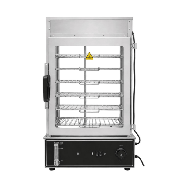 CS Euro Bun and Dumpling Steamer 6 Tier Countertop Display KR600L