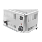CS Euro Commercial Electric 6 Slice Toaster stainless steel
