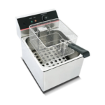 CS Euro Commercial Fryer Electric 8 litre Single 2.8kW Countertop KR-8L