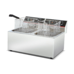 CS Euro Commercial Deep Fat Fryer Double 2 x 8L 5.6kW Countertop KR8L2