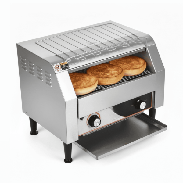 CS Euro Commercial Electric conveyor toaster 450 slices/hr KRTT450