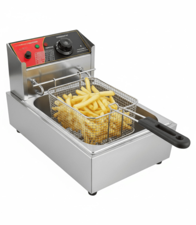 CS Euro Commercial Fryer Electric 6 litre Single 2.5kW Countertop KR81A