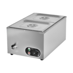 CS Euro Electric Bain Marie 2 x GN1/2 Pans with Tap KRB2V