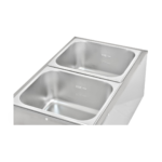 CS Euro Electric Bain Marie 2 x GN1/2 Pans with Tap KRB2V
