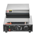 CS Euro Square Waffle Maker 2 Waffle 1750W Belgian Countertop KRW-2