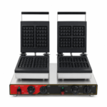 CS Euro Square Waffle Maker 2 Plate 6 Waffle 3.5kW KRW-6